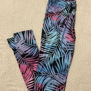 Tropical Print Women’s Leggings